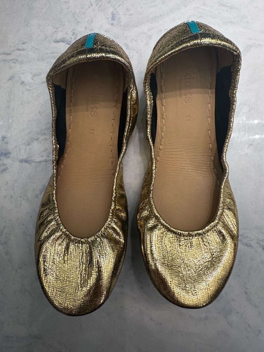 Tieks Theia LIMITED EDITION SIZE 11. Worn once.